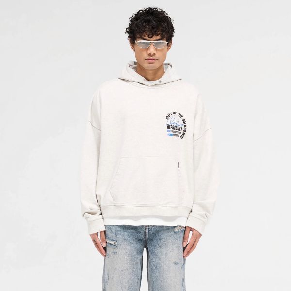 Represent Out Of The Shadows Hoodie Off White