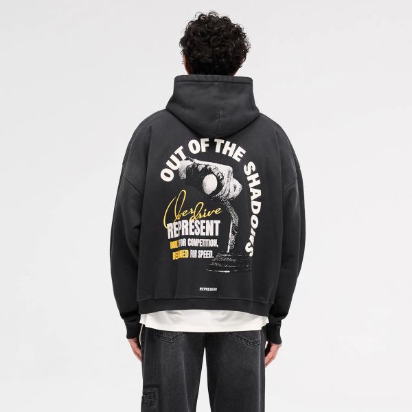Represent Out Of The Shadows Hoodie Zwart