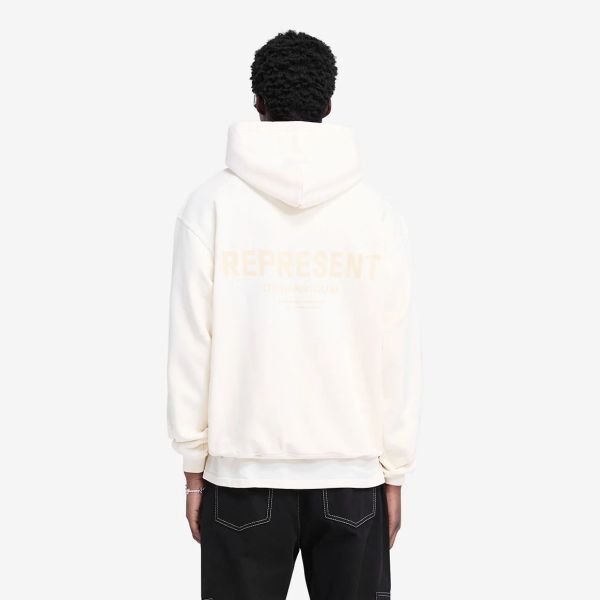 Represent Owners Club Hoodie Off White