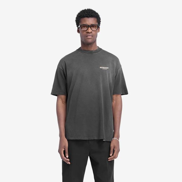 Represent Owners Club T-shirt Aged Zwart