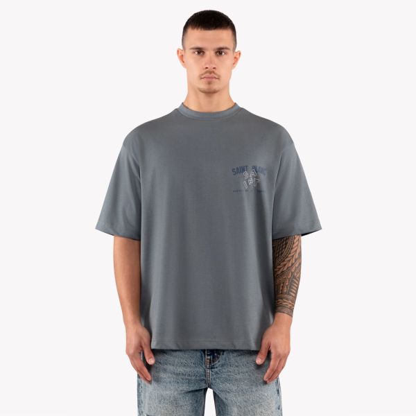 Saint Blanc Domaine T-shirt Blauw