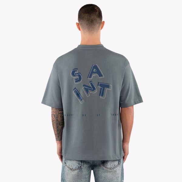 Saint Blanc Domaine T-shirt Blauw