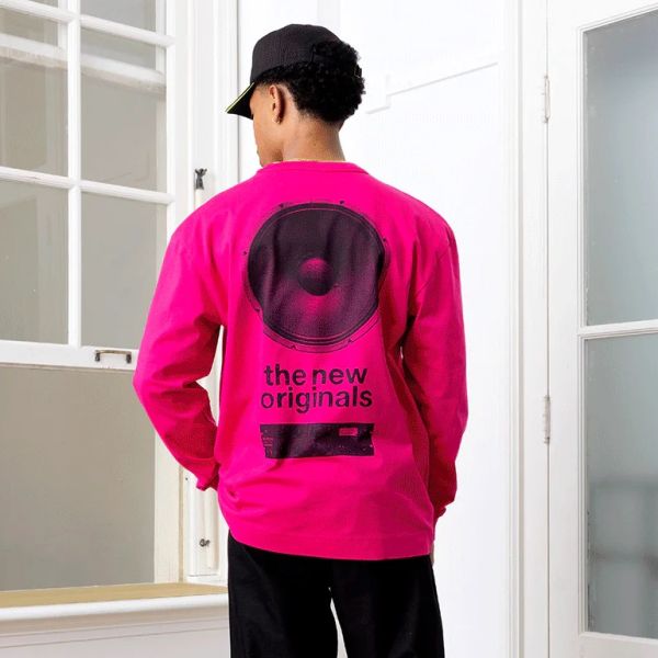 The New Originals Speaker Longsleeve T-shirt Roze