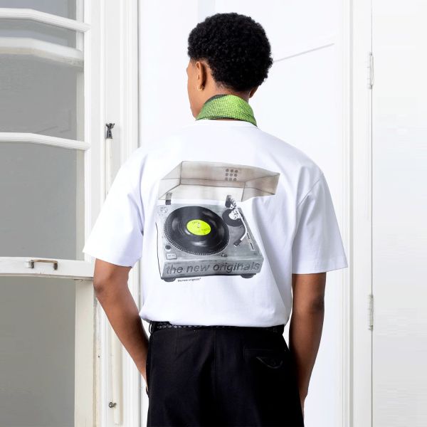 The New Originals Turntable T-shirt Wit