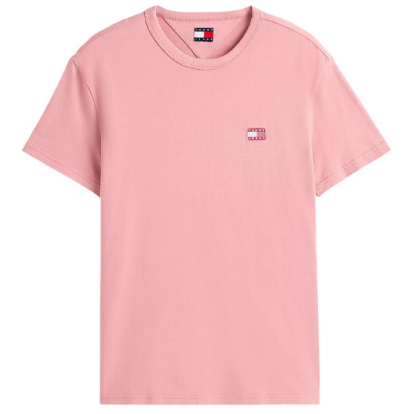 Tommy Jeans Badge T-shirt Roze