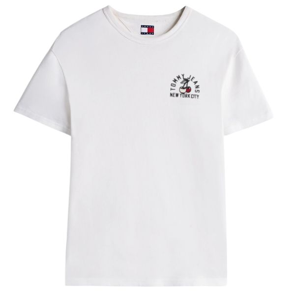 Tommy Jeans Small Motif T-shirt Wit