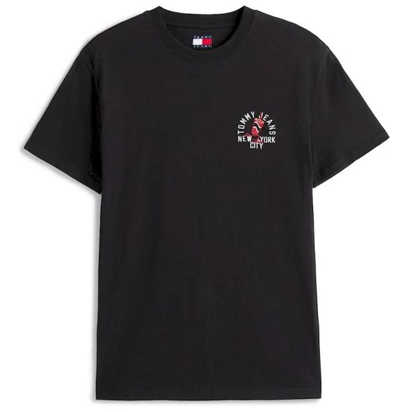 Tommy Jeans Small Motif T-shirt Zwart