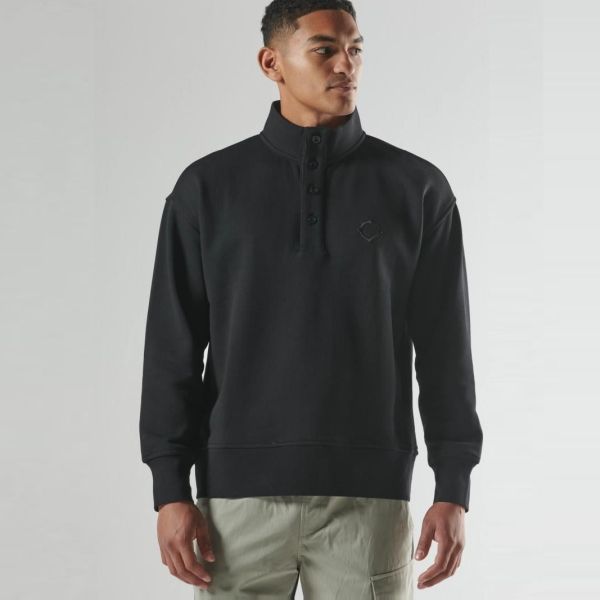 STRIA FUNNEL BOX FIT SWEAT