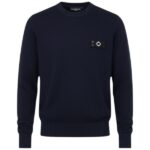 Ma.strum Montage Knit Sweater Navy