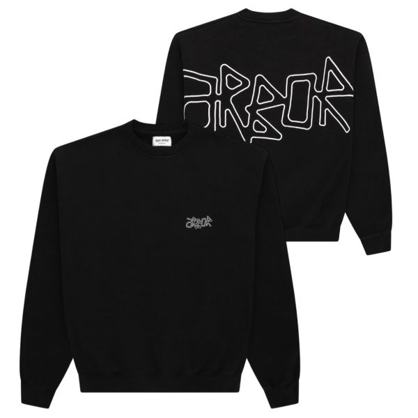 Arbor Antwerp Arbor Logo Sweater Zwart