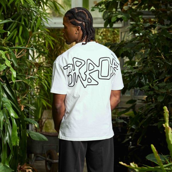 Arbor Antwerp Arbor Logo T-shirt Wit