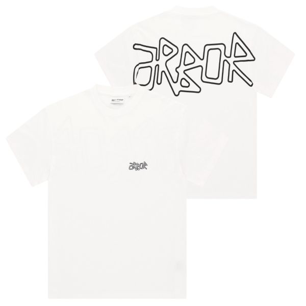 Arbor Antwerp Arbor Logo T-shirt Wit