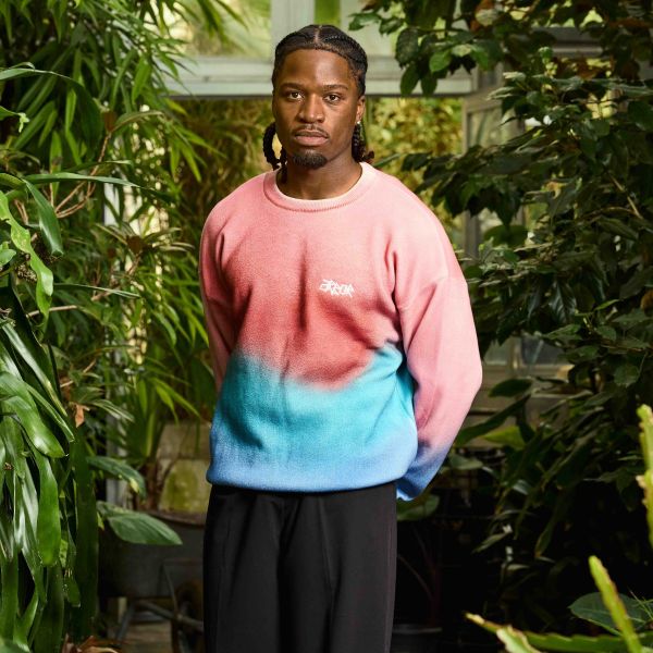 Arbor Antwerp Blossoming Knit Sweater Roze/Blauw