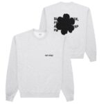 Arbor Antwerp Black Blossoms Sweater Grijs