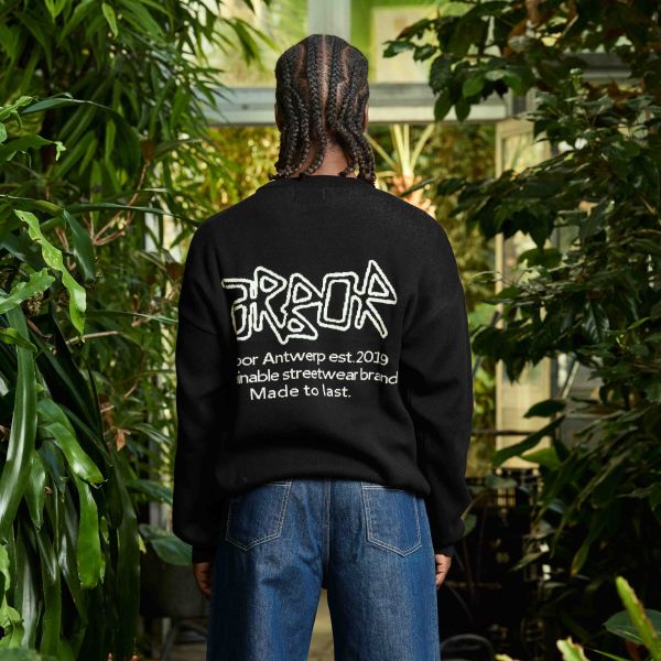 Arbor Antwerp Knit Sweater Zwart