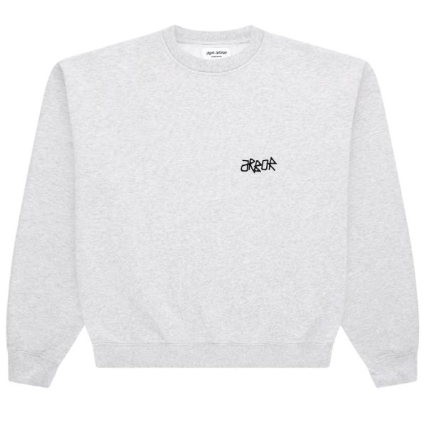 Arbor Antwerp Orange Poppy Sweater Grijs