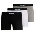 Boss One Brief Boxer 3-Pack Zwart/Wit/Grijs