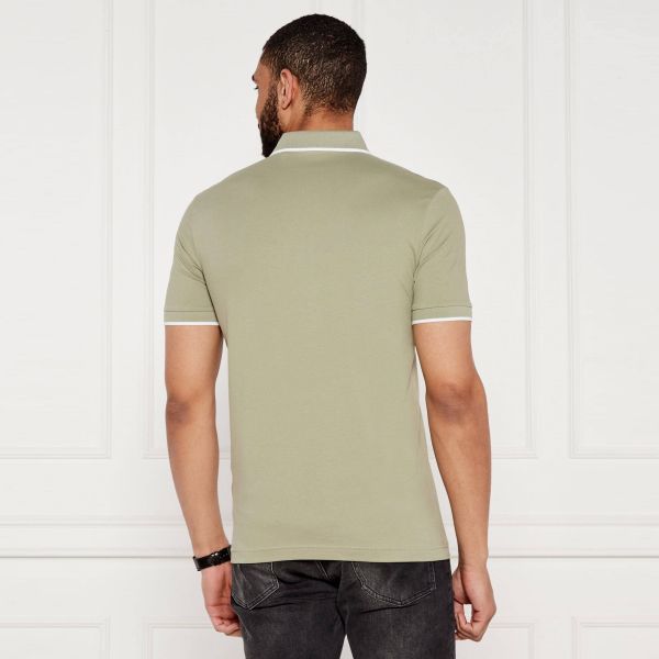 Boss Passertip Polo Licht Groen