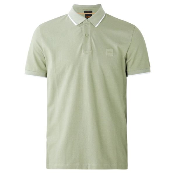 Boss Passertip Polo Licht Groen