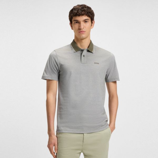 Boss Peoxford Polo Grijs
