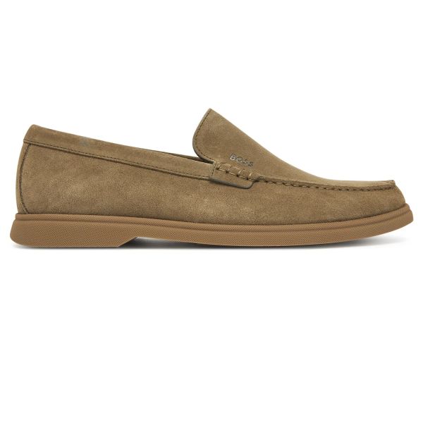 Boss Sienne Loafers Donker Groen