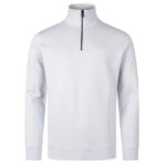 Boss Zetrust Half Zip Sweater Grijs