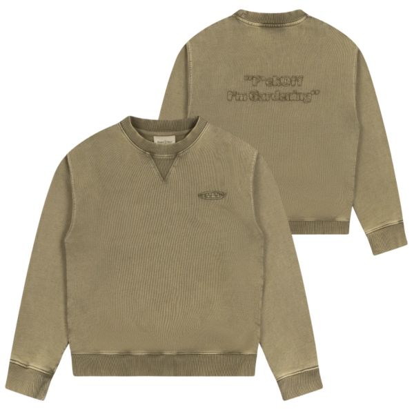 Bram’s Fruit Cut & Sew Gardening Sweater Donker Groen