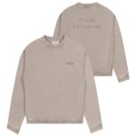 Bram’s Fruit Gardening Distressed Longsleeve T-shirt Beige