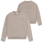 Bram's Fruit Gardening Distressed Sweater Beige