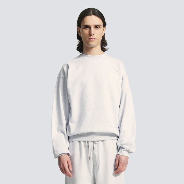 Bram's Fruit Gardening Distressed Sweater Grijs