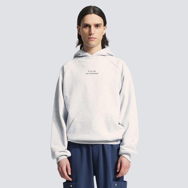 Bram's Fruit Gardening Raglan Hoodie Grijs