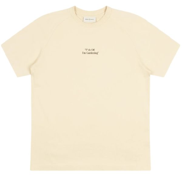 Bram’s Fruit Gardening Raglan T-shirt Beige