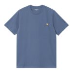 Carhartt WIP American Script T-shirt Blauw