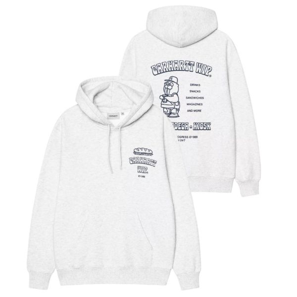 Carhartt WIP Sandwich Hoodie Grijs