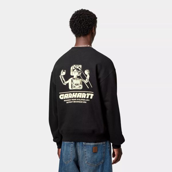 Carhartt WIP Wiptopia Sweater Zwart