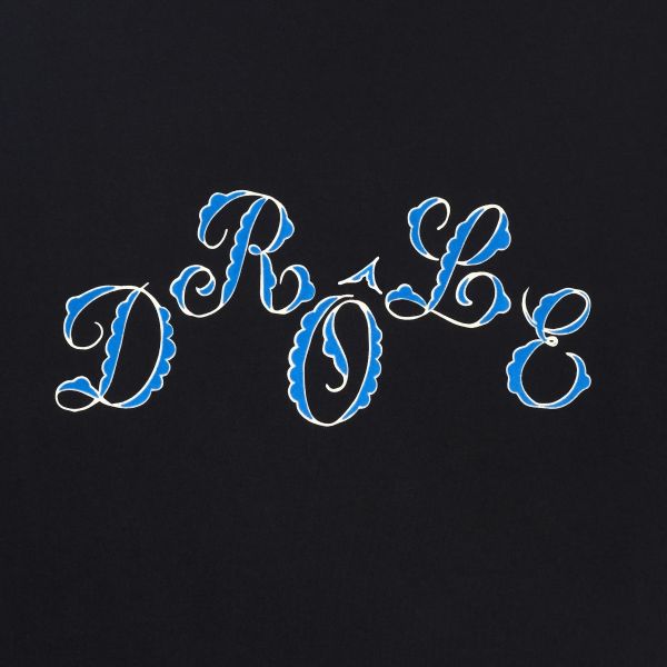 Drôle De Monsieur Drôle T-shirt Zwart