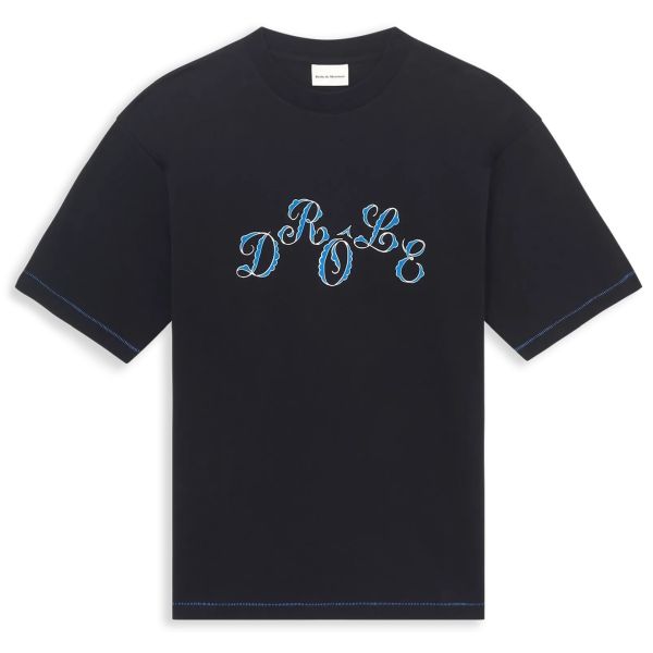 Drôle De Monsieur Drôle T-shirt Zwart