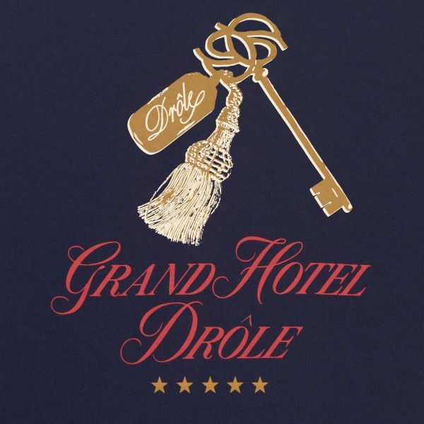 Drôle De Monsieur Grand Hôtel T-shirt Navy