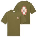 Drôle De Monsieur Groom T-shirt Donker Groen