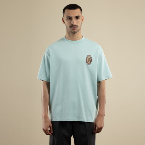 Drôle De Monsieur Groom T-shirt Licht Blauw