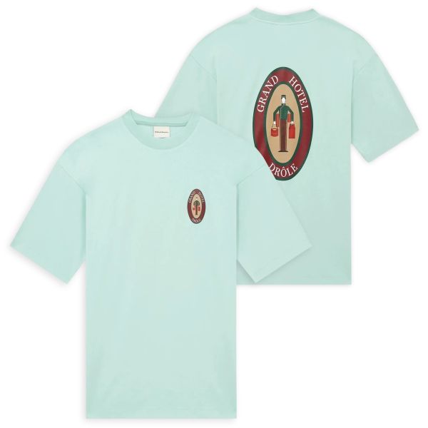 Drôle De Monsieur Groom T-shirt Licht Blauw