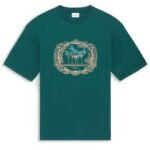 Drôle De Monsieur Plateau T-shirt Donker Groen