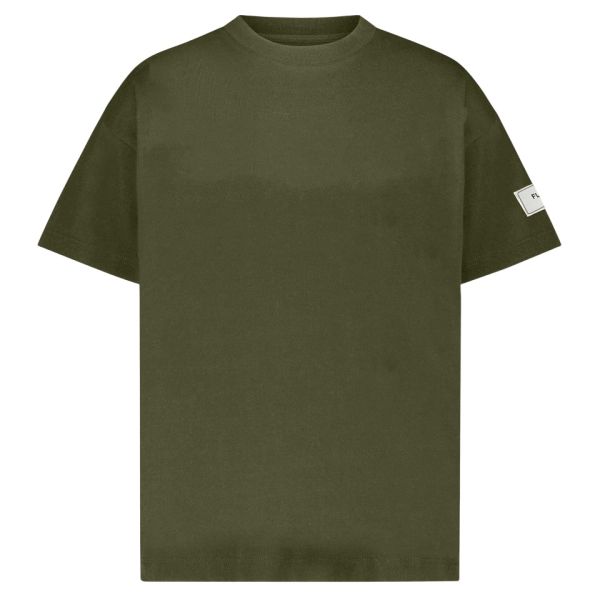 Flâneur Atelier T-shirt Donker Groen