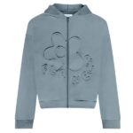 Flâneur Blossom Patches Vest Donker Groen/Blauw