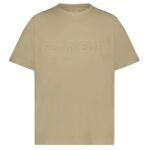 Flâneur Embossed T-shirt Beige