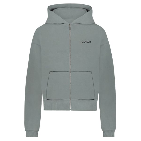 Flâneur Logo Vest Donker Groen/Blauw