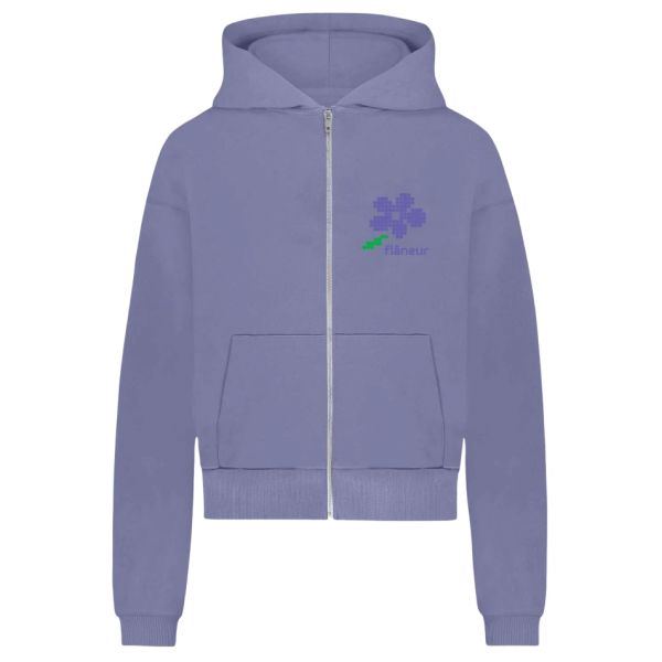 Flâneur Pixel Flower Vest Paars