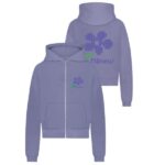 Flâneur Pixel Flower Vest Paars