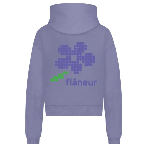 Flâneur Pixel Flower Vest Paars