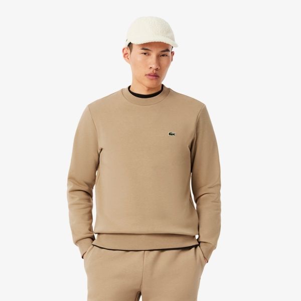 Lacoste Crewneck Sweater Beige